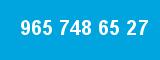 965 748 65 27